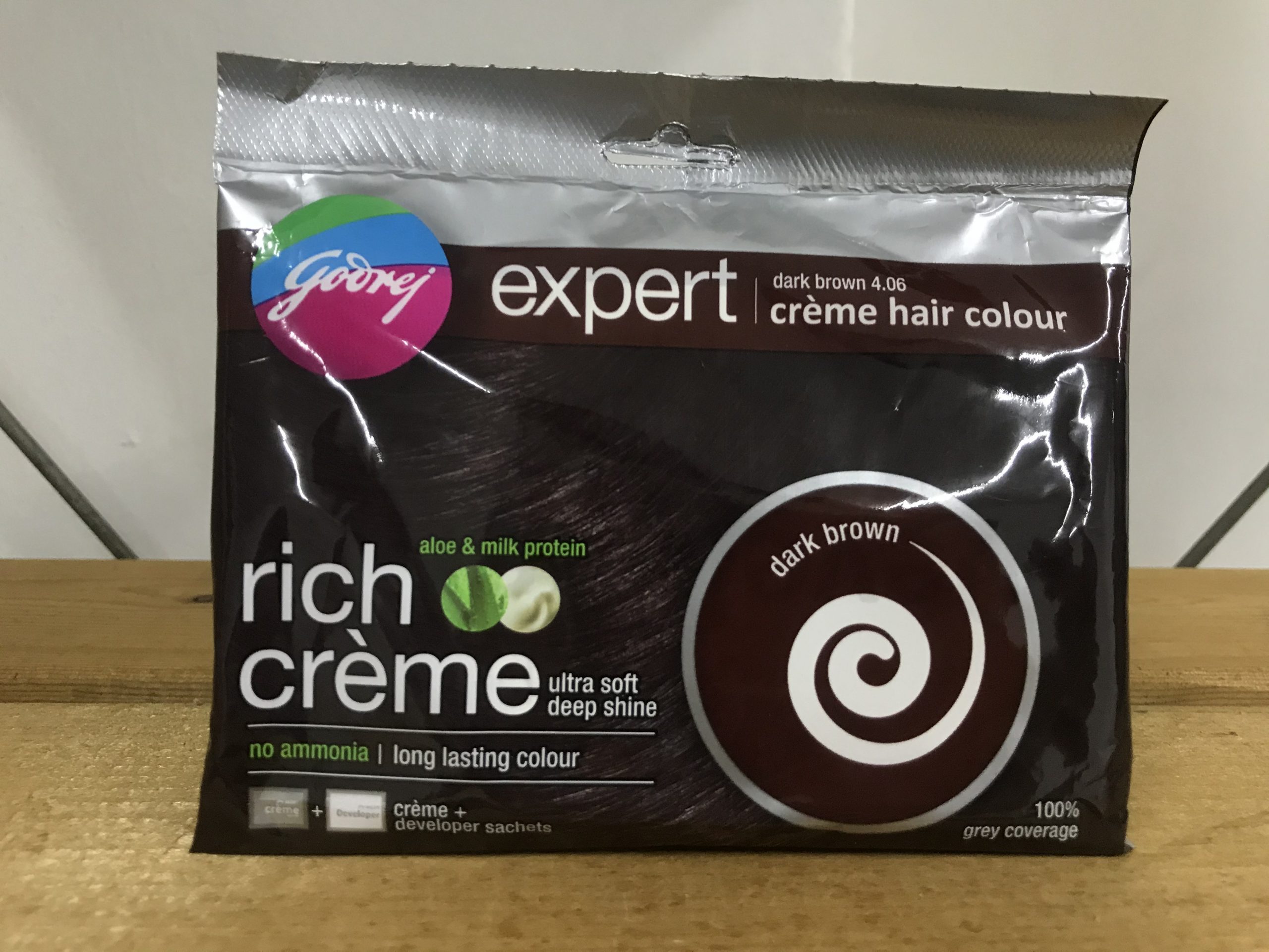 Expert Rich Creme Hair Colour Godrej (Dark Brown) 20ml – Biochem Pharmacy