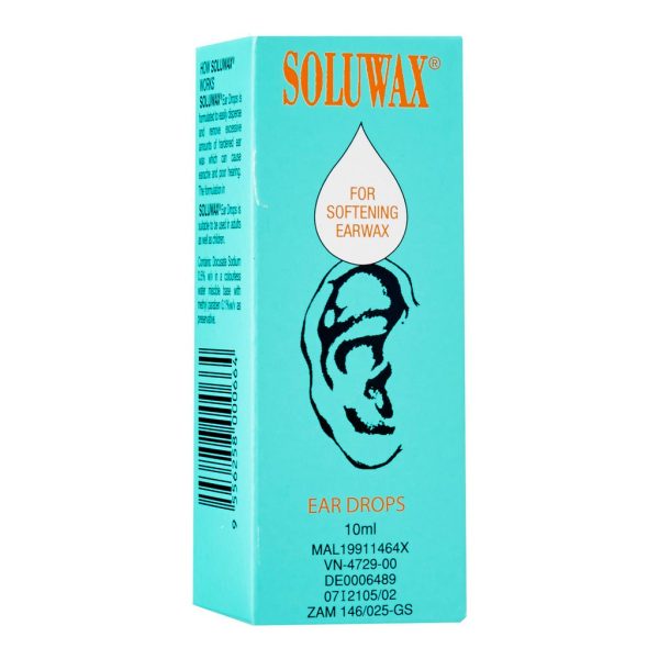Soluwax Ear Drops 10ml